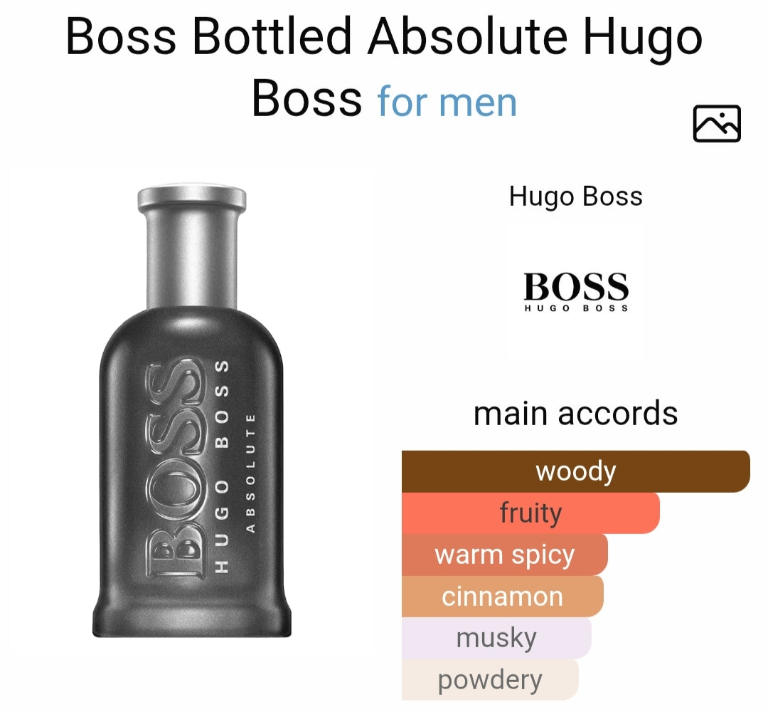 Hugo Boss Bottled Absolute Perfum for men • 100ml