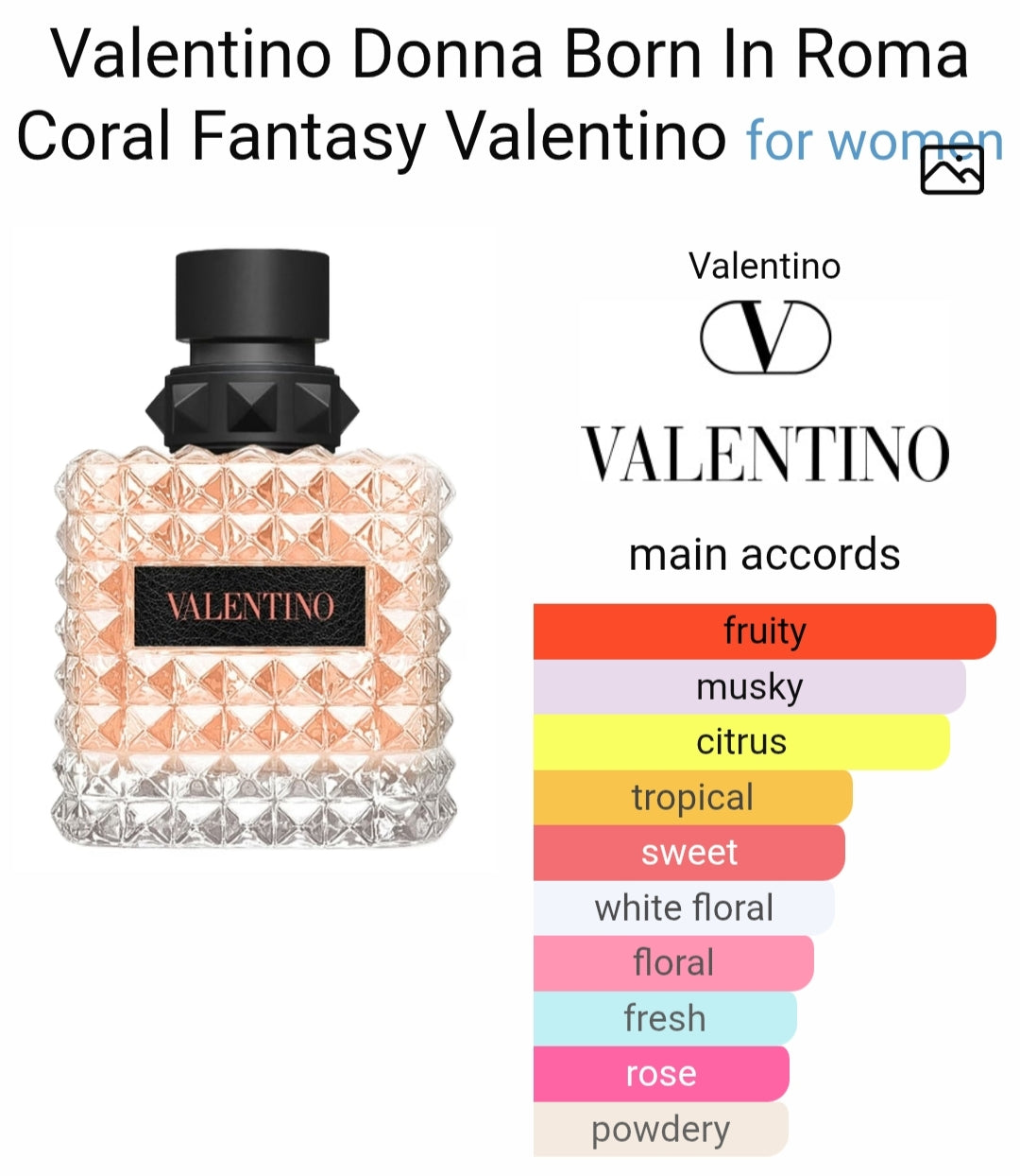 Valentiino Born In Roma Coral Fantasy Eau De Parfume Spray 100ML